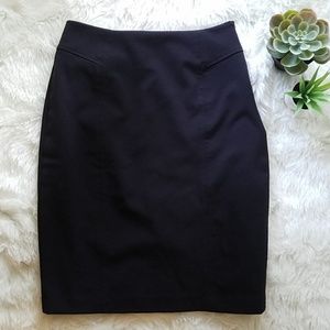 Worthington navy pencil skirt